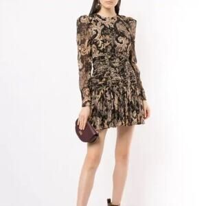 THURLEY Faithful Corset Dress Design In Black